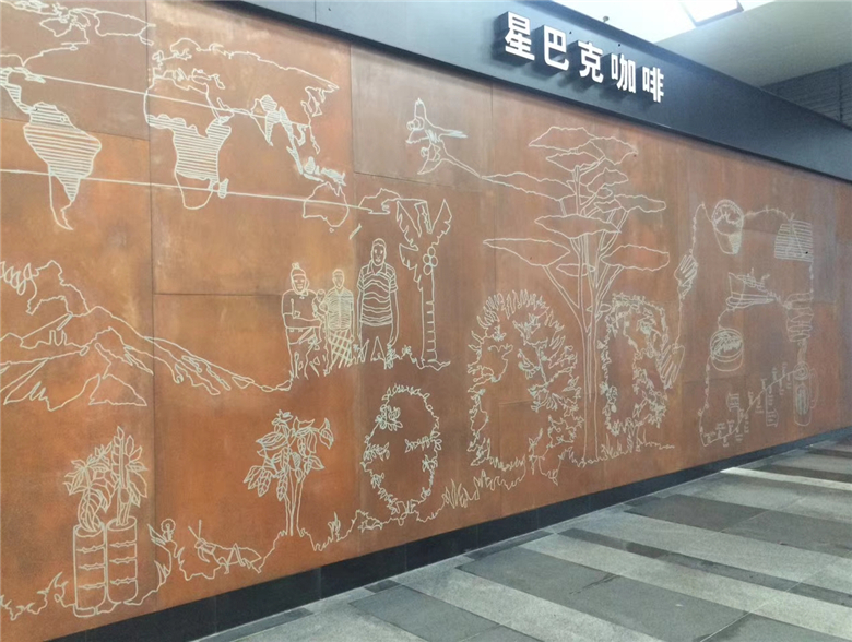 秀英耐候钢幕墙